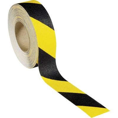 Rocol RS43543 Antisliptape zwart/geel (l x b) 18.25 m x 50 mm Zwart, Geel Rocol RS43543 Antisliptape zwart/geel (l x b) 18.25 m x 50 mm Zwart, Geel