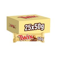 Snoep Twix reep 25x50 gram - thumbnail