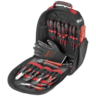 Cimco 170607 Gereedschapsrugzak (met inhoud) 21-delig Cimco 170607 Gereedschapsrugzak (met inhoud) 21-delig