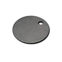 DX sleutellabel aluminium 30 mm zonder nummer HL - 30 ALU - thumbnail