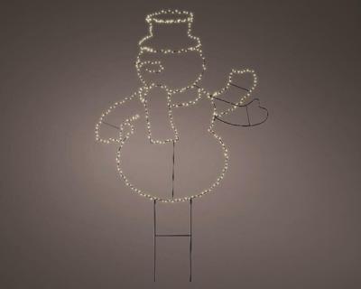 Micro led sneeuwpop 77 cm warm wit