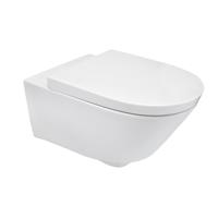 Wandcloset Met Zitting Wit Totec Bril Aqua Splash - thumbnail