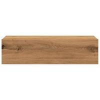 Tv-meubel met LED 60x35x15,5 cm artisanaal eikenkleur - thumbnail