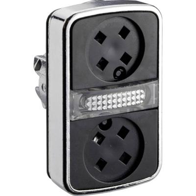 Schneider Electric ZB4BW7A9 ZB4BW7A9 Terugstelbaar (Ø) 22 mm Chroom 1 stuk(s)