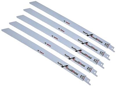 Bosch Accessories 2608656022 Reciprozaagblad S 1222 VF, Flexible for Wood and Metal, verpakking van 5 stuks Zaagbladlengte 300 mm 5 stuk(s) - thumbnail