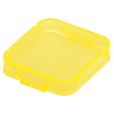 Snap-on duik filterhuis voor HD GoPro Hero 4 / 3 + ST-132(Yellow)