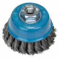 Bosch Accessories Komborstel, staal, getordeerde draad, 65 mm, 0,35 mm, 12.500 omw/min, M 14 2608622099 2608622099 1 stuk(s) - thumbnail