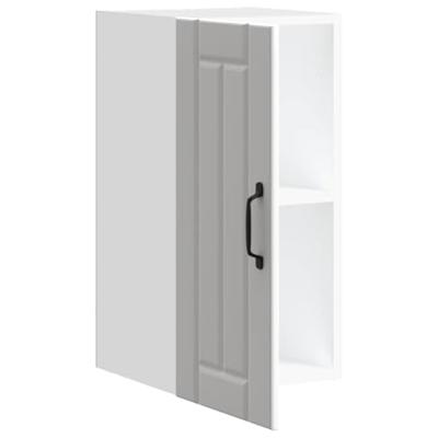 Keukenwandkast Lucca bewerkt hout wit