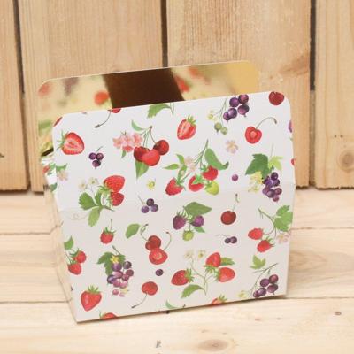 Bonbon doosjes - Chocolade doosje - Zomerfruit LAAG - 12 stuks