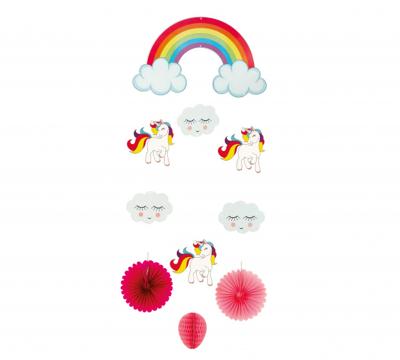Hangdecoratie Regenboog Eenhoorn