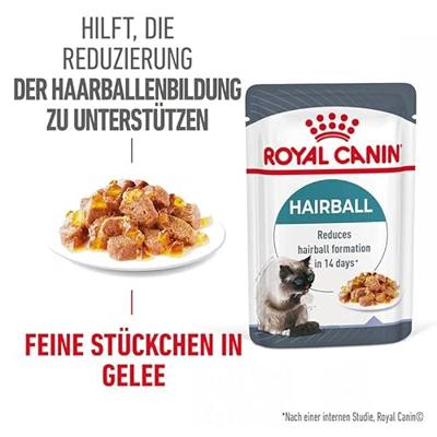 Royal Canin Hairball Care natvoer kat (in gelei) 4 dozen (48 x 85 g)