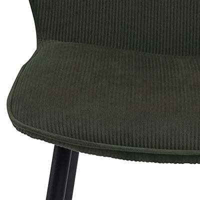 Bendt Eetkamerstoel 'Joya' Rib, kleur Olive Green - thumbnail