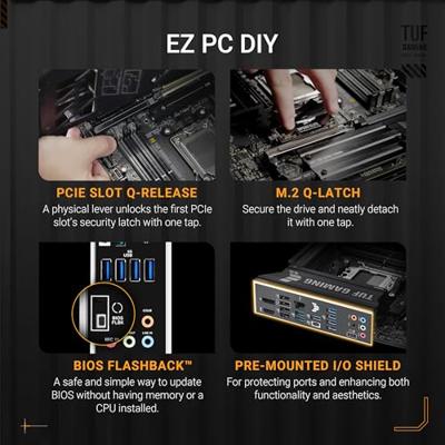 Asus TUF B850M-PLUS Moederbord Vormfactor Micro-ATX Moederbord chipset AMD® B850 Asus TUF B850M-PLUS Moederbord Vormfactor Micro-ATX Moederbord chipset AMD® B850