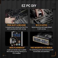 Asus TUF B850M-PLUS Moederbord Vormfactor Micro-ATX Moederbord chipset AMD® B850 - thumbnail