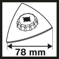 Bosch Accessoires 2609256F13 | Schuurplateau | AVZ 90 RT2 - 2609256F13 - thumbnail