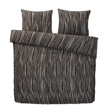 Dekbedovertrek Milaan - antraciet - 240x200 cm