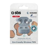 SBS TEOCNTWSBUDSB hoofdtelefoon/headset Hoofdtelefoons In-ear Micro-USB Bluetooth Blauw - thumbnail