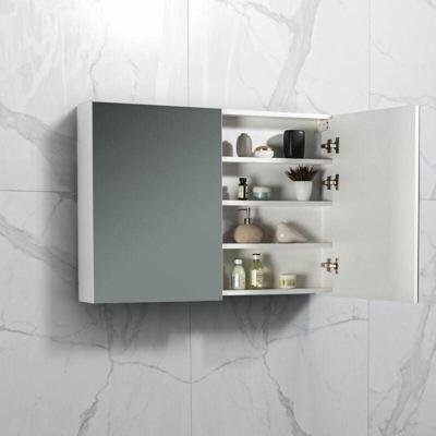 Spiegelkast Tieme hoogglans wit 100x70x16cm