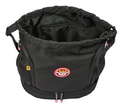 Rugtas met Koordjes Kings League Porcinos Zwart 35 x 40 x 1 cm