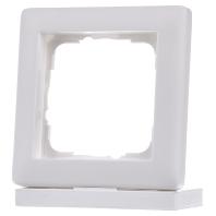 GIRA 021104 Frame 1-voudig System 55, Standaard 55 Zuiver wit, Mat 1 stuk(s)