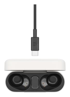 EPOS ADAPT E1 In Ear headset Telefoon Draadloos, Bluetooth Stereo Wit Noise Cancelling, Ruisonderdrukking (microfoon) Headset, Oplaadbox, Bestand tegen zweet EPOS ADAPT E1 In Ear headset Telefoon Draadloos, Bluetooth Stereo Wit Noise Cancelling, Ruisonderdrukking (microfoon) Headset, Oplaadbox, Bestand tegen zweet