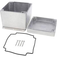 Hammond Electronics 1550Z137F Universele behuizing 121 x 121 x 102 Aluminium spuitgietwerk Aluminium 1 stuk(s) - thumbnail