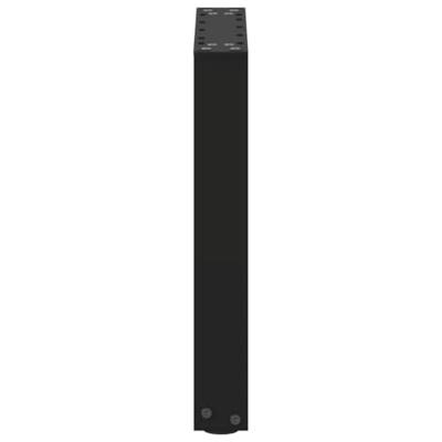 Salontafelpoten 2 st U-vormig 38x(42-43) cm staal zwart Salontafelpoten 2 st U-vormig 38x(42-43) cm staal zwart