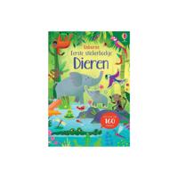 Usborne Eerste stickerboekje dieren - thumbnail