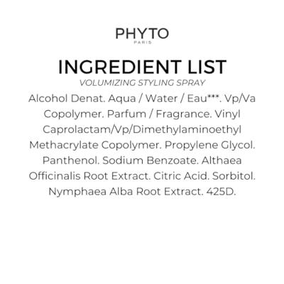 Phyto Volume Volumizing Blow-Dry Spray 150 ml