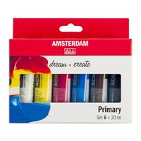 Amsterdam Set 6 x 20 ml - Primair - thumbnail