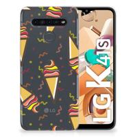 LG K41s Siliconen Case Icecream - thumbnail