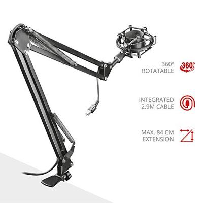 Trust GXT 253 Emita Streaming Microphone Arm bevestiging Trust GXT 253 Emita Streaming Microphone Arm bevestiging
