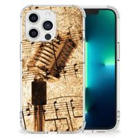 Apple iPhone 13 Pro Anti-shock Hoesje met foto Bladmuziek - thumbnail