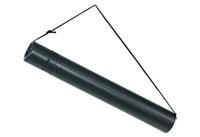 Tekeningkoker linex zoom 50-90cm dia 6cm zwart | 20 stuks - thumbnail