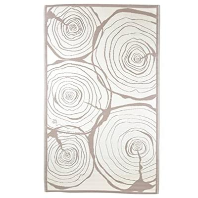 Esschert Design buitenkleed jaarringen 240x150 cm