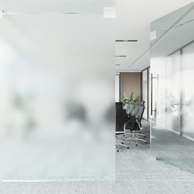 VidaXL Raamfolie statisch mat transparant grijs 45 x 2000 cm pvc