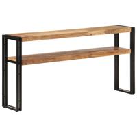 Wandtafel 150x30x75 cm massief acaciahout - thumbnail