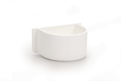Papegaaien eet en drinkbakje