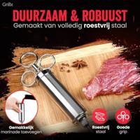 GrillX BBQ Marinade Spuit - thumbnail