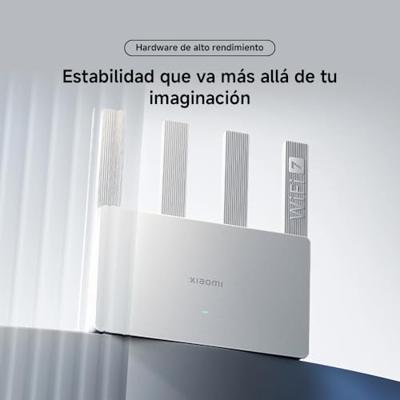 Router Xiaomi Wit RJ45 Ethernet LAN 10/100/1000 Mbit USB 3.2 Wi-Fi Ethernet LAN 10/100/1000 2.4 GHz-5 GHz Wi-Fi 6 GHz