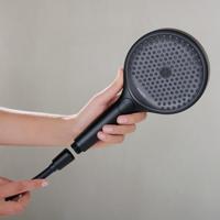 Hansgrohe Designflex doucheslang textiel 200 cm, mat zwart - thumbnail