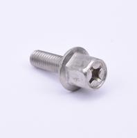 Diverse Flensbout uitlaat rvs m6x25 - thumbnail