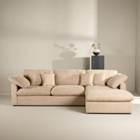 Nohr Loungebank 'Courteney' kleur Zand - thumbnail