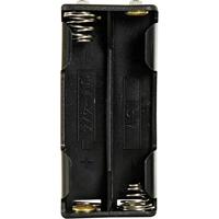 Velleman BH443D Batterijhouder Aantal cellen: 4 AAA (potlood) Soldeeraansluiting (l x b x h) 53 x 27 x 25 mm - thumbnail