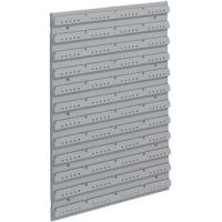 Allit 457090 Wandrek voor stapelbox Werkplaats Zwart 1 stuk(s) - thumbnail