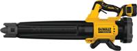 DeWALT DCMBL562P1-QW cordless leaf blowers 200 km/h Zwart, Geel 18 V Lithium-Ion (Li-Ion) - thumbnail