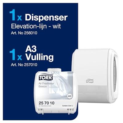 Luchtverfrisserdispenser tork a3 startpakket Luchtverfrisserdispenser tork a3 startpakket