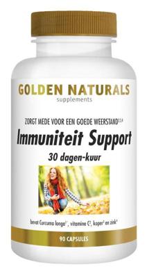 Golden Naturals Immuniteit support 90 Vegetarische capsules