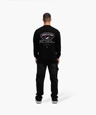 Jorcustom Race Against Nature Longsleeve T-Shirt Heren Zwart - Maat S - Kleur: Zwart | Soccerfanshop