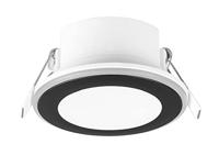Trio InbouwverlichtingAura 8,2cm zwart - 652310132 - thumbnail